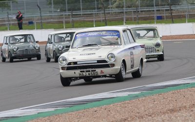 Silverstone GP race for Historic Touring Cars